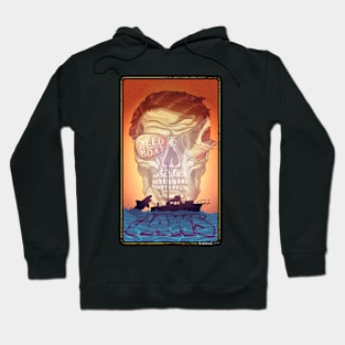 jaws, movie quote, you're gonna need a bigger boat Hoodie